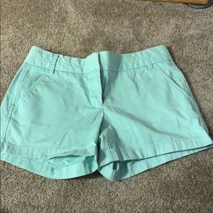 J. Crew Chino Mint Shorts